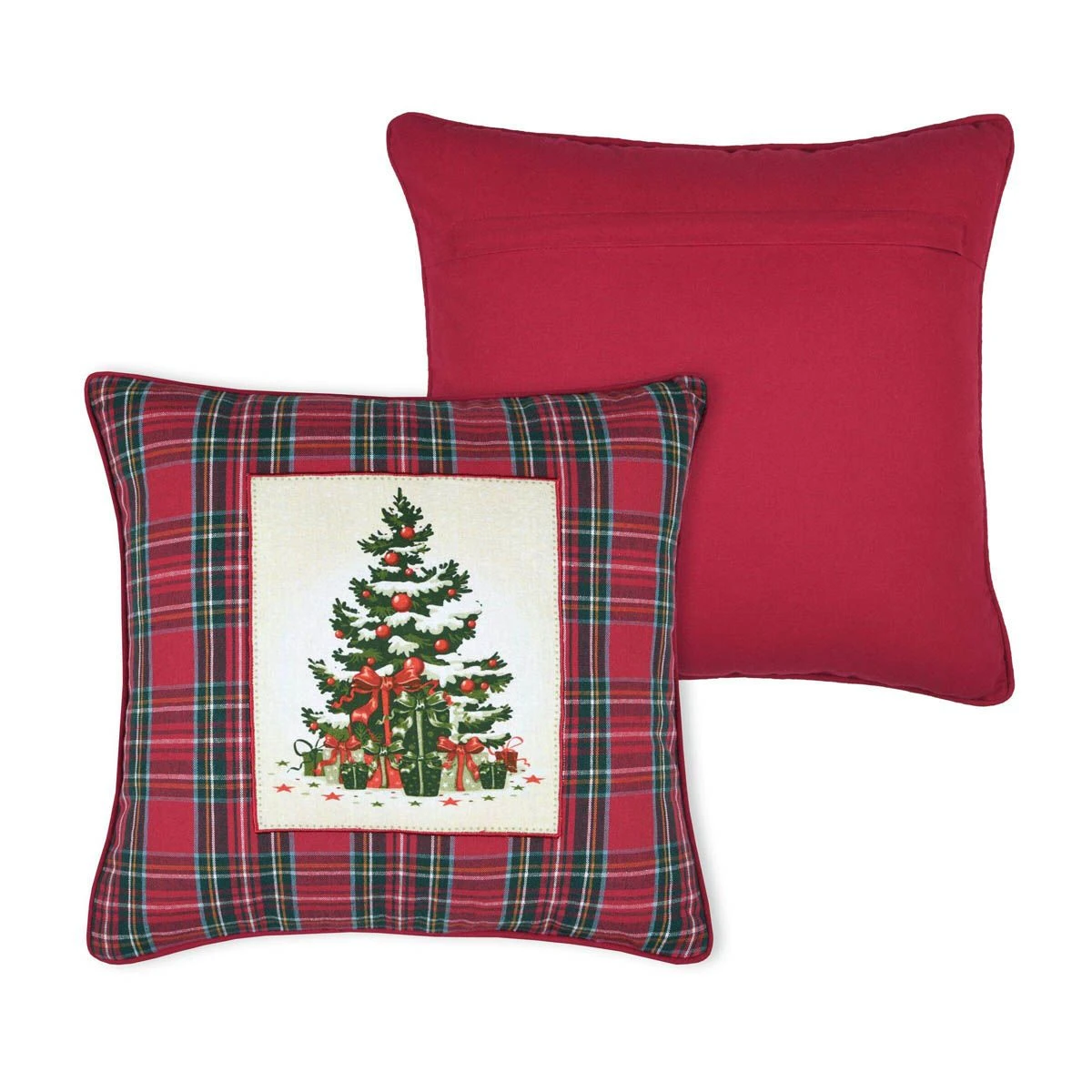 Cuscino Arredo Natalizio Oswald Quadrato 40x40 Cm X083 2 Cuscino Arredo Natalizio Oswald Quadrato 40x40 Cm X083 - immagine 2