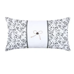 Cuscino Arredo Ombeline Grigio Rettangolare 30x50 Cm J406