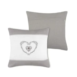 Cuscino Arredo Pauline Quadrato 40x40 Cm W074 -Articoli Per La Casa cuscino arredo pauline 40x40 cm grigio 3 1