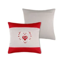 Cuscino Arredo Pauline Quadrato 40x40 Cm W074 -Articoli Per La Casa cuscino arredo pauline 40x40 cm rosso 3 1