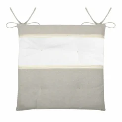 Cuscino Coprisedia Julie 38x38 Cm Con Lacci V351