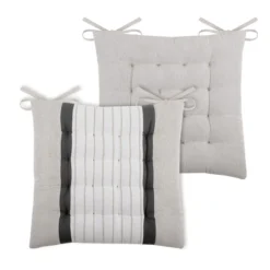 Cuscino Coprisedia Monica 40x40 Cm Con Lacci V305 -Articoli Per La Casa cuscino coprisedia monica con lacci 3