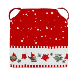 Cuscino Coprisedia Natalizio Doran In Puro Cotone K842