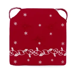 Cuscino Coprisedia Natalizio Elliot In Puro Cotone K833