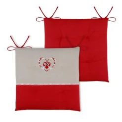 Cuscino Coprisedia Pauline 38x38 Cm W076 -Articoli Per La Casa cuscino coprisedia pauline 38x38 cm rosso 3 1