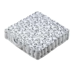 Cuscino Da Pavimento Ombeline 45x45x10 Cm Con Manico J404