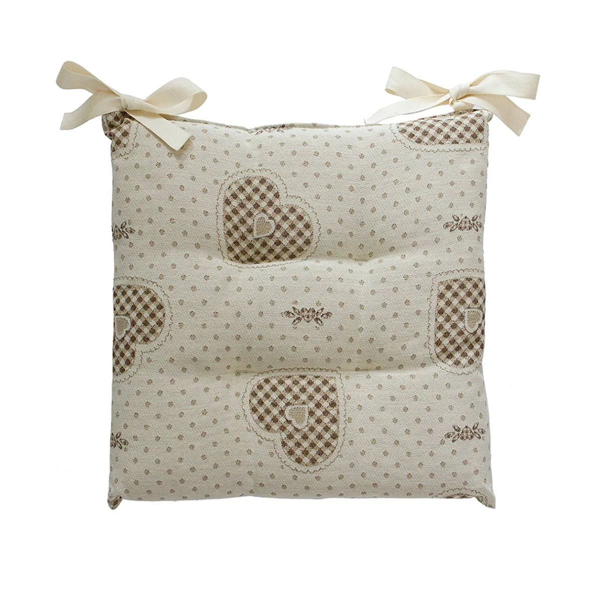 Cuscino Coprisedia Montmartre Di Galtex 40x40 Cm Con Lacci R609 3 Cuscino Coprisedia Montmartre Di Galtex 40x40 Cm Con Lacci R609 - immagine 3