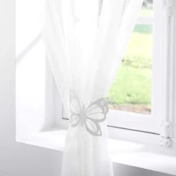 Fermatenda Farfalla In Metallo W649 -Articoli Per La Casa fermatenda in metallo farfalla bianco 1