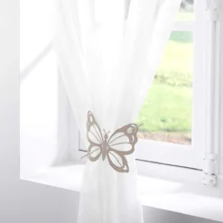 Fermatenda Farfalla In Metallo W649 -Articoli Per La Casa fermatenda in metallo farfalla tortora 1