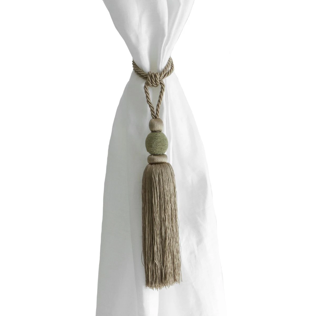 Embrasse Raccogli Tenda In Tessuto 64 Cm U127 2 Embrasse Raccogli Tenda In Tessuto 64 Cm U127 - immagine 2