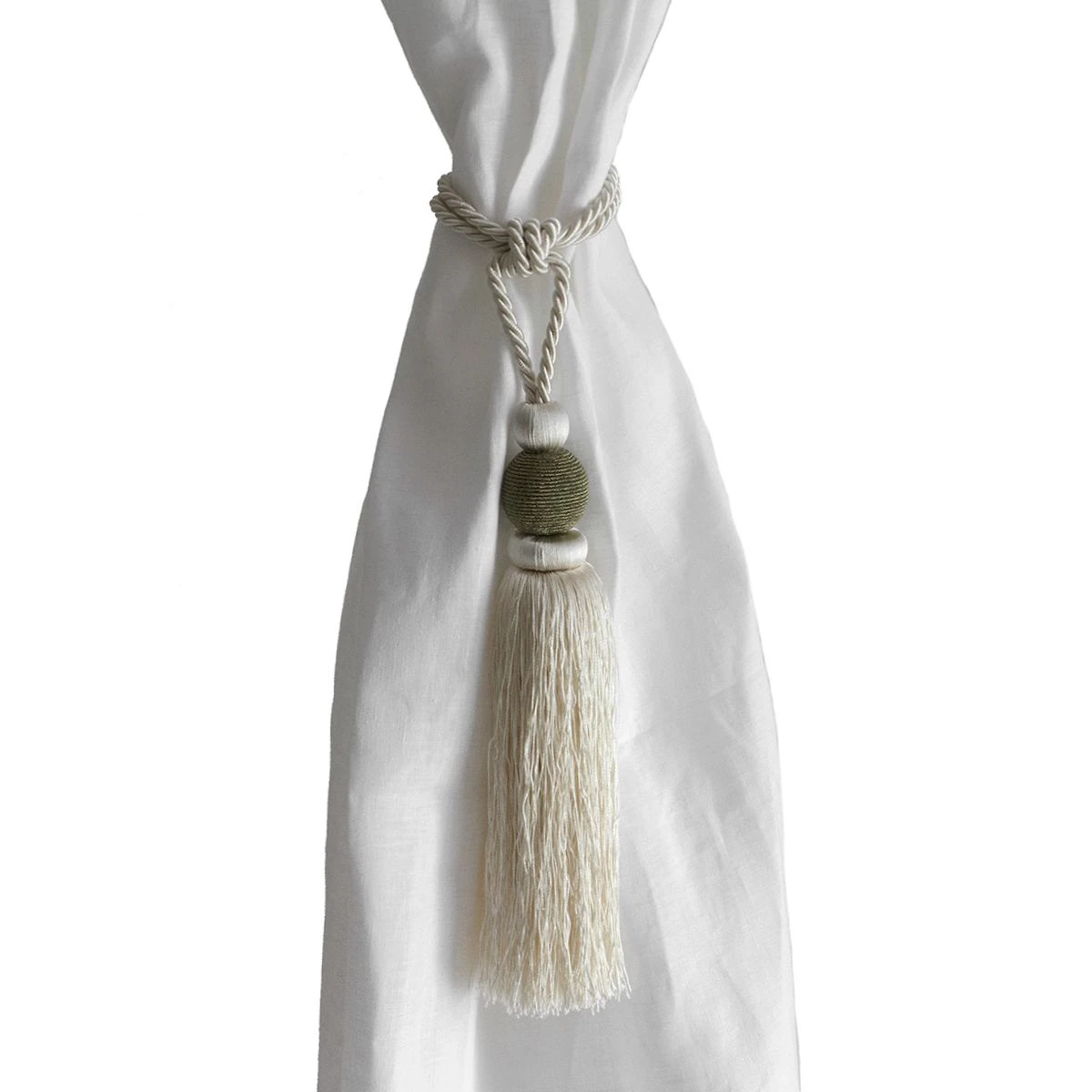 Embrasse Raccogli Tenda In Tessuto 64 Cm U127 4 Embrasse Raccogli Tenda In Tessuto 64 Cm U127 - immagine 4