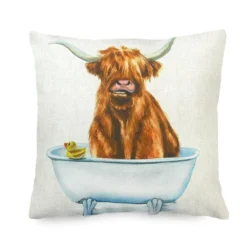 Fodera Copricuscino Arredo Highlander 45x45 Cm X033