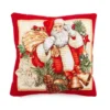 Fodera Cuscino Arredo Natalizia Christmas Carol In Gobelin 40x40 Cm K898