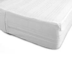 Fodera Coprimaterasso Aster Biancaluna Rigata C/cerniera - Dimensioni Varie S986