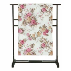 Telo Arredo Copritutto Foulard Flowers Di Morbidissimi - Dimensioni Varie S972 -Articoli Per La Casa foulard arredo telo copritutto morbidissimi flowers rosa 5