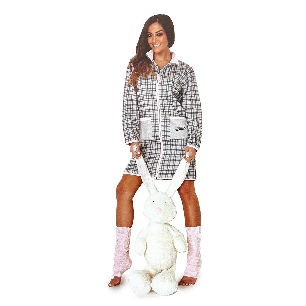 Giacca Da Camera Donna Dimensione Danza Invernale Caldo Cotone DD20100 Z360 4 Giacca Da Camera Donna Dimensione Danza Invernale Caldo Cotone DD20100 Z360 - immagine 4