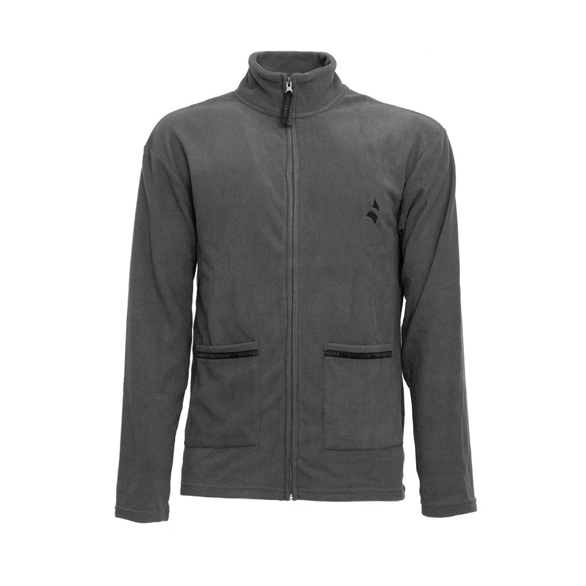 Giacca Da Camera Uomo Con Zip Intera Navigare In Pile Leggero 140973 T339 - immagine 4