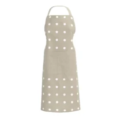Grembiule Da Cucina Pop Pois In Puro Cotone V957 10 Grembiule Da Cucina Pop Pois In Puro Cotone V957 -Articoli Per La Casa grembiule da cucina pop pois in puro cotone beige 1