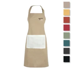 Grembiule Da Cucina Recette De Chef In Puro Cotone K764