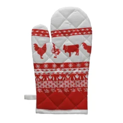 Guanto Da Forno Spring - Rosso R242