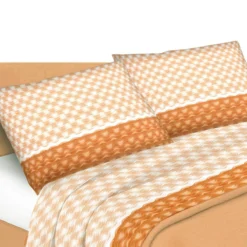 Completo Lenzuola In Flanella Bice Di Morbidissimi - Dimensioni Varie W351 -Articoli Per La Casa lenzuola in flanella bice morbidissimi 2 9