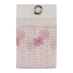 Tenda Arredo Filtrante Candy Effetto Lino Con Borchie 140x280 Cm W066 -Articoli Per La Casa pannello tenda arredo candy con borchie semitrasparente rosa 3