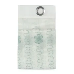 Tenda Arredo Filtrante Candy Effetto Lino Con Borchie 140x280 Cm W066 -Articoli Per La Casa pannello tenda arredo candy con borchie semitrasparente verde acqua 3