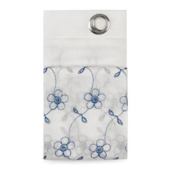 Tenda Arredo Filtrante Carine Effetto Lino Con Borchie 140x280 Cm W062 -Articoli Per La Casa pannello tenda arredo carine con borchie semitrasparente blu 1