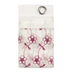 Tenda Arredo Filtrante Carine Effetto Lino Con Borchie 140x280 Cm W062 -Articoli Per La Casa pannello tenda arredo carine con borchie semitrasparente bordeaux 1