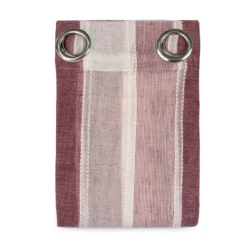 Tenda Arredo Filtrante Fiorella Effetto Lino Con Borchie 140x280 Cm W029 18 Tenda Arredo Filtrante Fiorella Effetto Lino Con Borchie 140x280 Cm W029 -Articoli Per La Casa pannello tenda arredo fiorella effetto lino con borchie borgogna 1