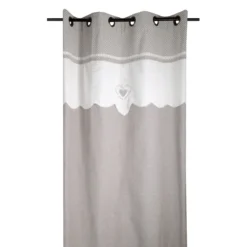 Pannello Tenda Arredo Art. Verone Con Borchie 135x260 Cm R985 -Articoli Per La Casa pannello tenda arredo con borchie verone 135x260 cm grigio