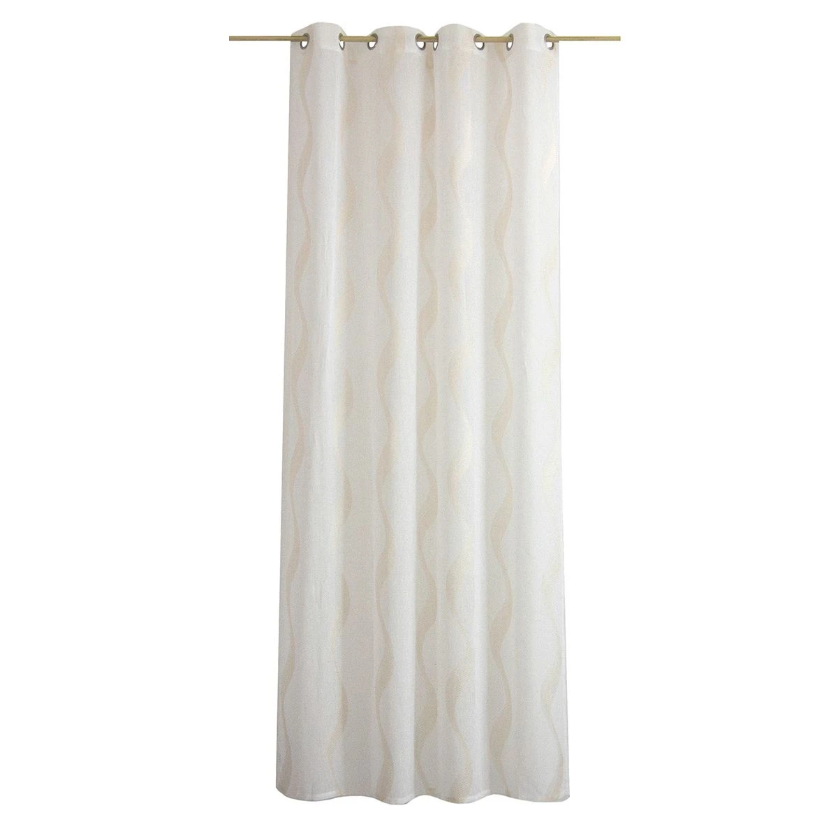 Pannello Tenda Con Borchie Betta Di Dalia Collection Jacquard 140x280 Cm S020 - immagine 2