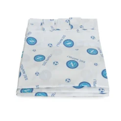 Pannello Tenda SSC Napoli In Cotone Ufficiale 140x290 Cm S392 -Articoli Per La Casa pannello tenda ssc napoli in cotone 140x290 cm bianco
