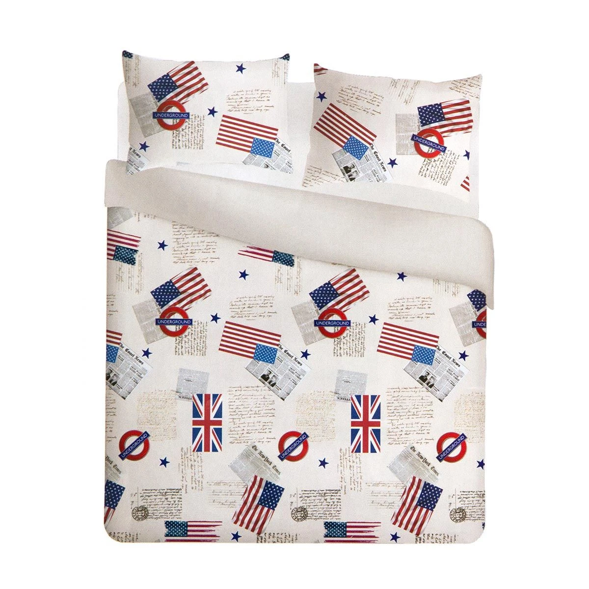 Parure Copripiumino Banderas Di Novia - Dimensioni Varie U979 2 Parure Copripiumino Banderas Di Novia - Dimensioni Varie U979 - immagine 2