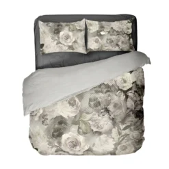 Parure Copripiumino Empire In Raso Stampa Digitale HD Matrimoniale W199