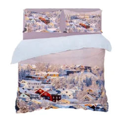 Parure Copripiumino Village Di Novia Digitale Matrimoniale J849