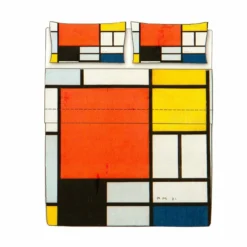 Parure Lenzuola Copriletto Composizione Di Randi In Raso Matrimoniale Y680