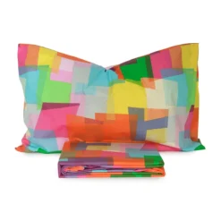 Parure Copripiumino Square Di Daunex - Dimensioni Varie R747 -Articoli Per La Casa parure copripiumino square di daunex una piazza e mezza