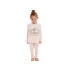 Pigiama Bambina/ragazza Due Cuori Di Happy People In Caldo Cotone 5396 W146