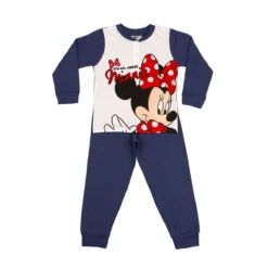 Pigiama Bambina Minnie Disney In Cotone 0713 J544 -Articoli Per La Casa pigiama bambina minnie disney in cotone 0713 navy 6