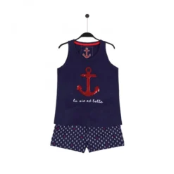 Pigiama Bambina/ragazza Estivo La Vie Est Belle In Cotone 55224 K372