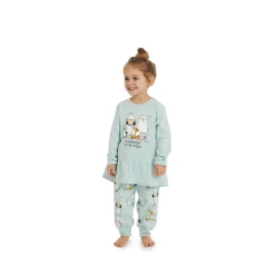 Pigiama Bambina/ragazza Sorriso Di Happy People In Caldo Cotone 5413 W150