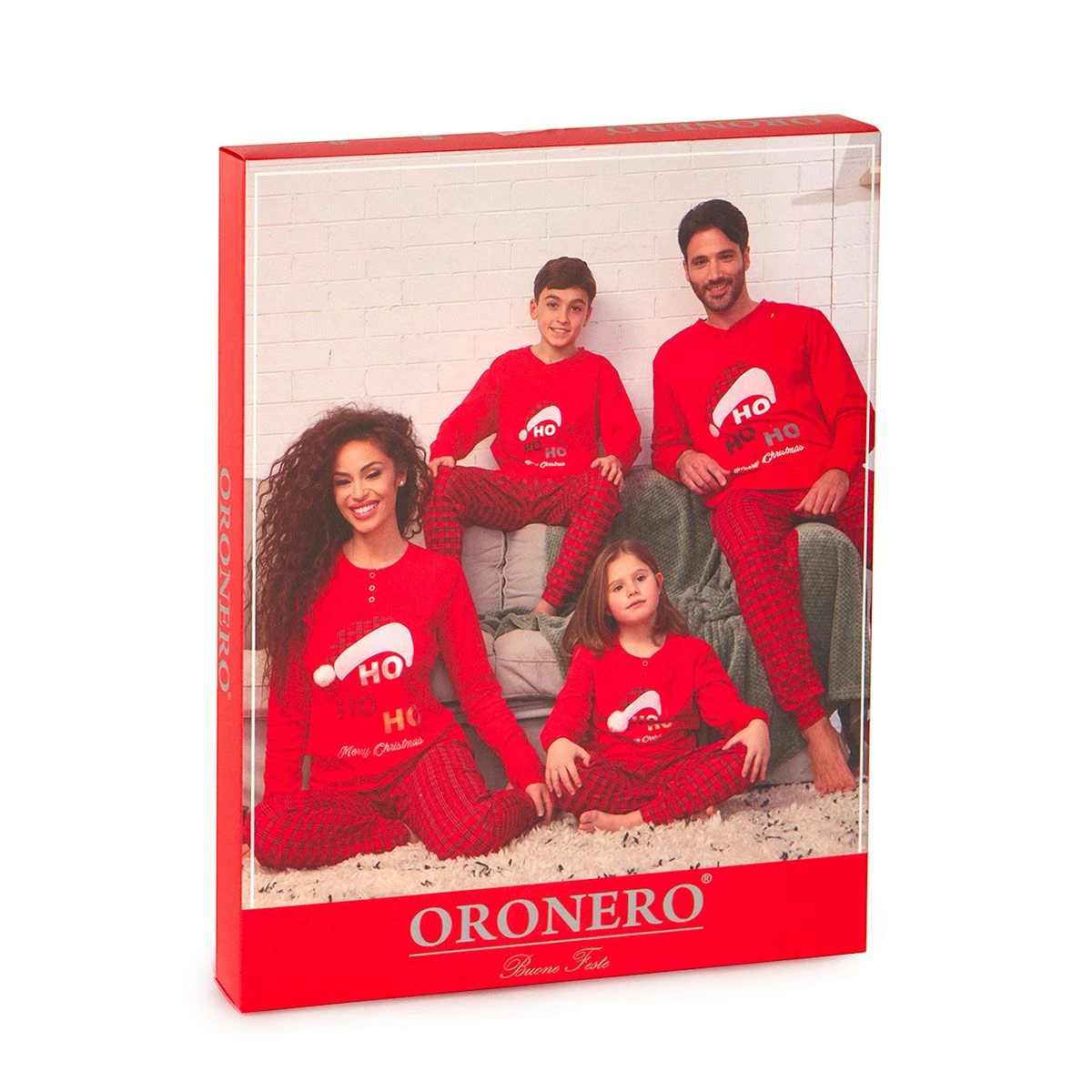 Pigiama Bambina/ragazza Natalizio Oronero In Caldo Cotone ODNB16 X011 2 Pigiama Bambina/ragazza Natalizio Oronero In Caldo Cotone ODNB16 X011 - immagine 2