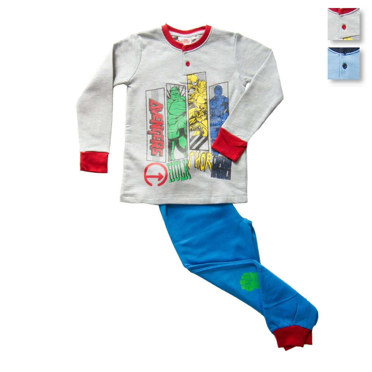 Pigiama Bambino Avengers Marvel In Felpa DBW18100 V184 1 Pigiama Bambino Avengers Marvel In Felpa DBW18100 V184