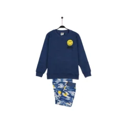 Pigiama Bambino/ragazzo Smiley In Caldo Cotone 54735 Z942