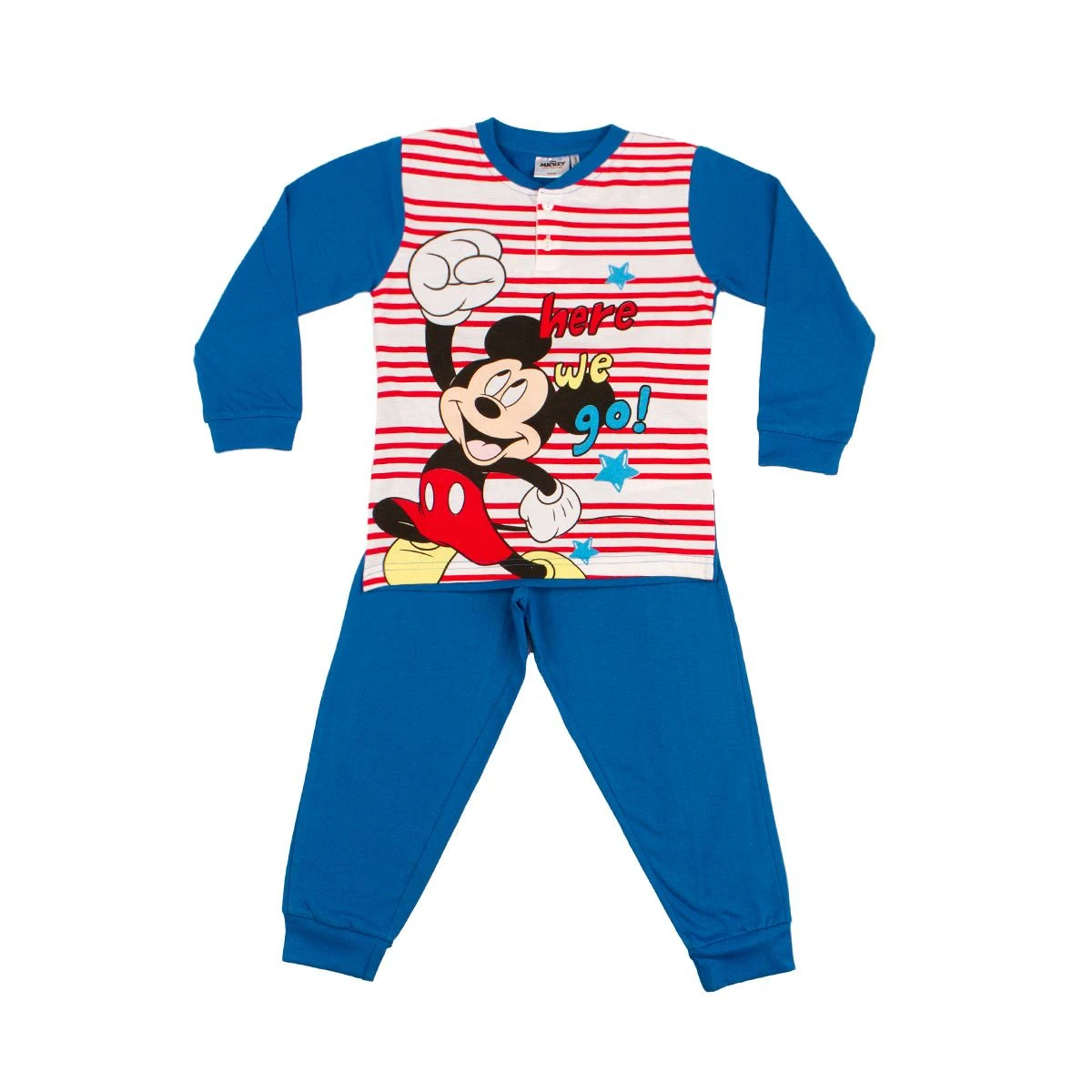 Pigiama Bambino Topolino Disney In Cotone 0709 J545 3 Pigiama Bambino Topolino Disney In Cotone 0709 J545 - immagine 3