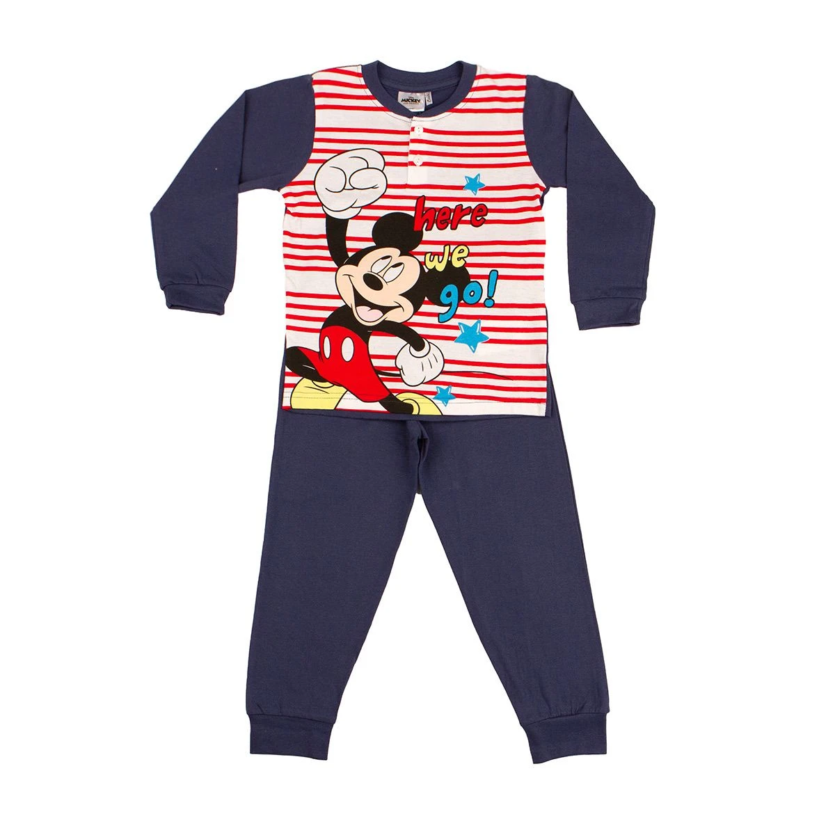 Pigiama Bambino Topolino Disney In Cotone 0709 J545 2 Pigiama Bambino Topolino Disney In Cotone 0709 J545 - immagine 2