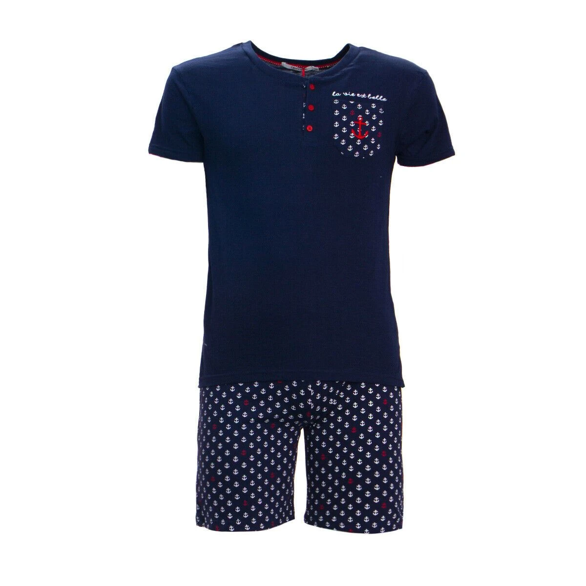 Pigiama Bambino/ragazzo Corto Admas In Cotone 55638 J550 1 Pigiama Bambino/ragazzo Corto Admas In Cotone 55638 J550