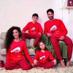 Pigiama Bambino/ragazzo Natalizio Oronero In Caldo Cotone ODNB25 X010 -Articoli Per La Casa pigiama bambinoragazzo natalizio oronero in caldo cotone odnb25 3 6