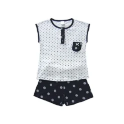Pigiama Corto Bambina Estivo Babyvip J3988/08 V630
